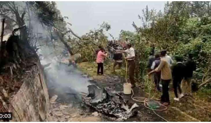 Indian Air Force Confirms Accident With Helicopter With Chief of Defense Staff Aboard