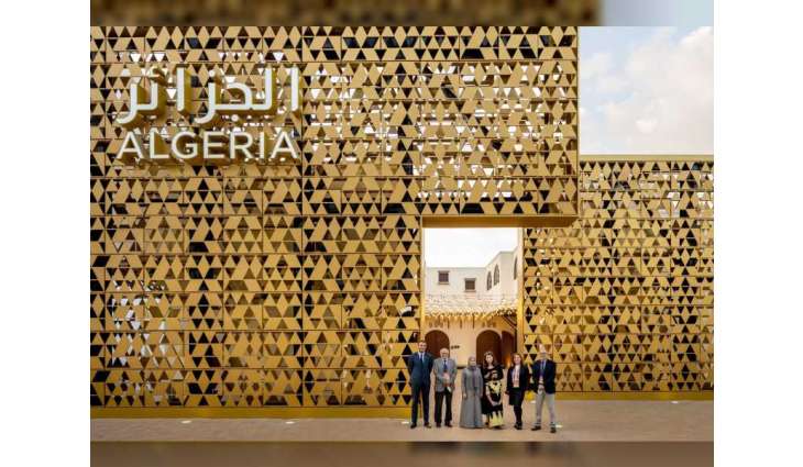 عهود الرومي تزور جناح الجزائر في "إكسبو 2020 دبي" 