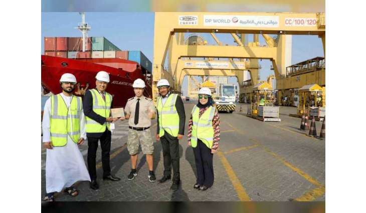 Jebel Ali Port receives Kaiso Line's MV Atlantic Pioneer