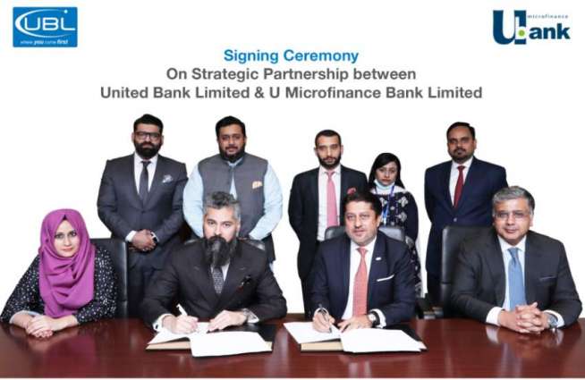 UBL partners with U Microfinance Bank Limited to promote financial inclusion in Pakistan
