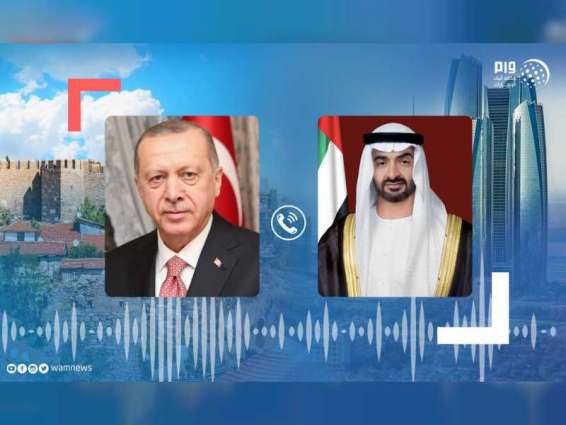 Mohamed bin Zayed receives phone call from Turkish president