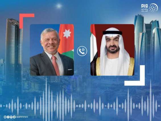 Mohamed bin Zayed receives phone call from King of Jordan