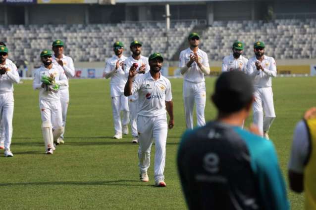 Sajid Khan claims eight wickets; leads Pakistan to dominating position against Bangladesh  
