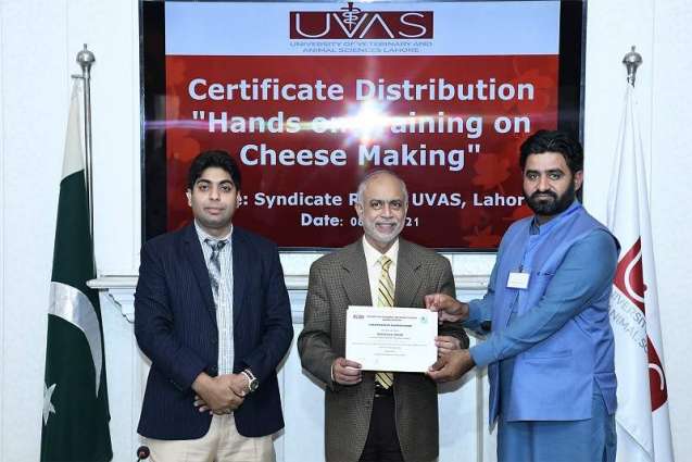 3-days hands-on training on cheese making concludes at UVAS