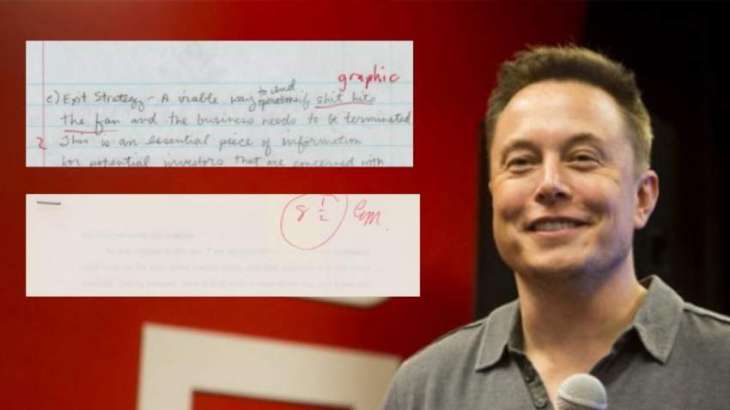 Auction Sells Exam Papers Assessed by Elon Musk for Nearly $8,000
