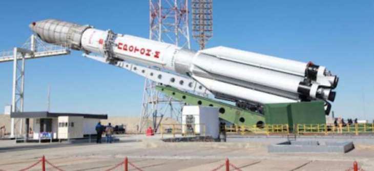 Proton-M Rocket With Russian Satellites Delivered to Launch Pad in Baikonur - Roscosmos