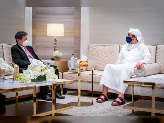 Abdullah bin Zayed receives ASEAN Secretary-General at Expo 2020 Dubai
