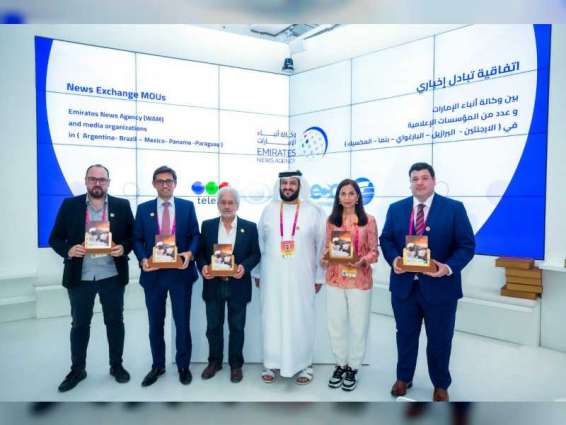 WAM signs 5 agreements with Latin America’s top TV companies at Expo 2020 Dubai