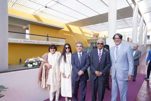 Habib University dedicates amphitheater to Saima & Shahbaz Yasin Malik, CEO Hilton Pharma