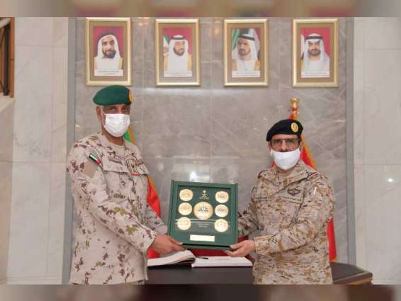قائد العمليات المشتركة يستقبل قائد القوات المشتركة نائب رئيس هيئة الأركان العامة السعودي