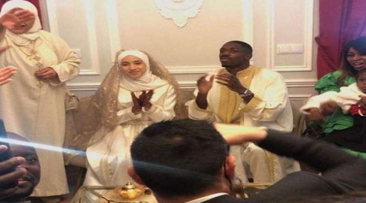 شاھد : حفل زواج لاعب فرنسي علی فتاة مغربیة حسناء