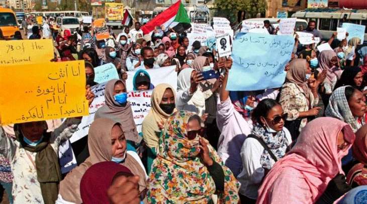 احتجاجات حاشدة تندیدا باغتصاب متظاھرات فی سودان