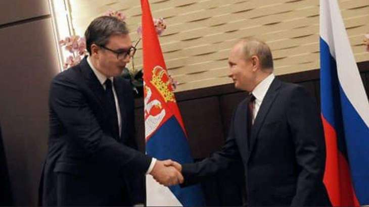Putin Discusses Russian Gas Exports With Serbia's President - Kremlin