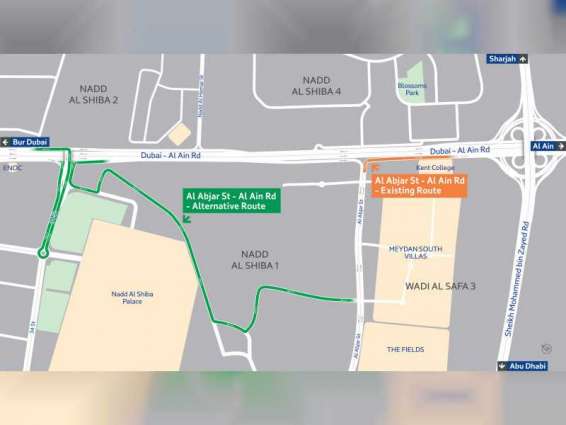 RTA opens part of Dubai-Al Ain Road widening project
