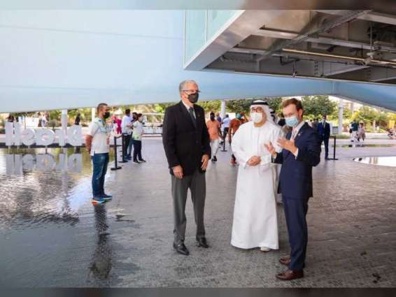 Minister of Health and Prevention visits Brazilian Pavilion at Expo 2020 Dubai