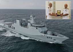 Pakistan Navy Ship Tabuk Visits Oman During Overseas Deployment
