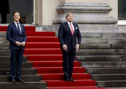 New Dutch Cabinet Headed by Rutte Sworn In 10 Months After Elections