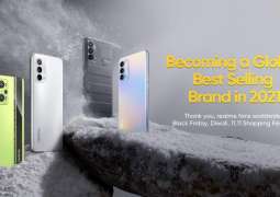 Beyond All Expectations, realme became a Global Bestselling Brand during 2021 Shopping Festivals