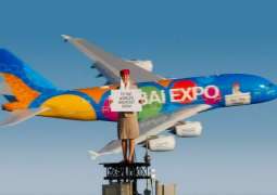 Emirates does it again, scaling up and circling around the Burj Khalifa to put Expo 2020 Dubai on top of the world’s travel agenda