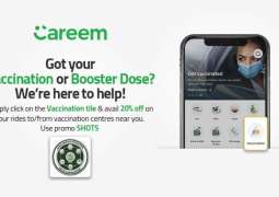 Careem maps over 600 Government Vaccination Centres (recognised by NCOC), on its Super App