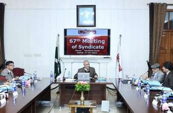 67th meeting of syndicate held at UVAS