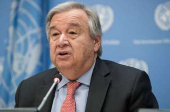 Guterres Urges Int'l. Community to Suspend Rules, Conditions Restricting Afghan Economy