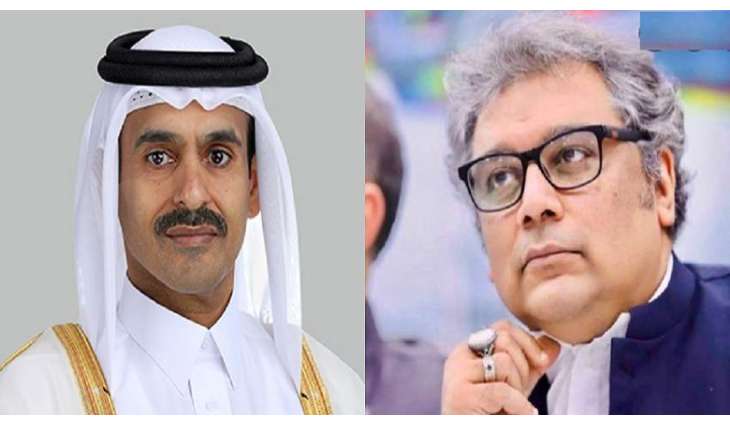 وزیر الشوٴون البحریة بباکستان یبحث مع وزیر شوٴون الطاقة القطري تعزیز التعاون فی مجال الطاقة و الغاز الطبیعي