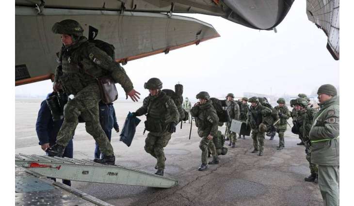 First Six Planes With Russia's Peacekeepers From CSTO Forces Arrive From Kazakhstan