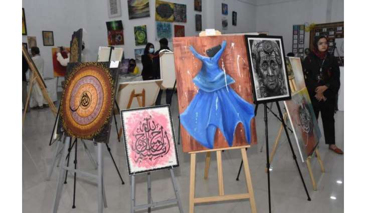 Calligraphy exhibition organized by Arts Council of Pakistan Karachi