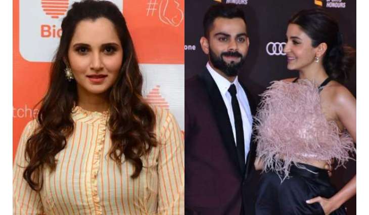 Sania Mirza praises Anushka Sharma for supporting Virat Kohli