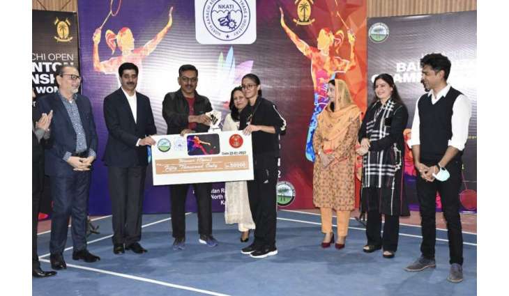 Six-day Karachi Open Badminton Championship for Women concludes at Rangers Club