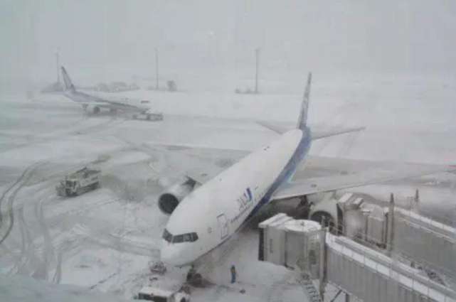 Japan Cancels Nearly 90 Flights Over Snowy Weather - Reports