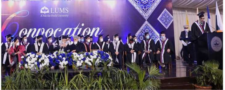 LUMS celebrated its Convocation 2020 and 2021