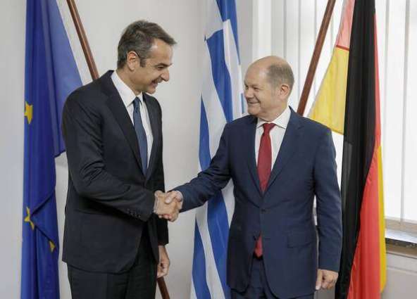 Greek Prime Minister, German Chancellor Discuss Rising Tensions Around Ukraine