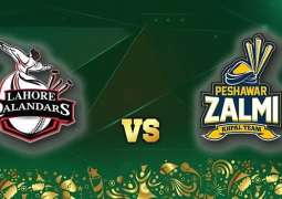 PSL 2022: Peshawar Zalmi to lock horns with Lahore Qalandars