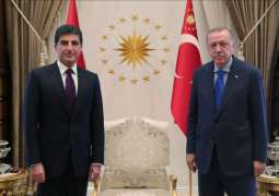 Turkey's Erdogan Meets With President of Iraqi Kurdistan