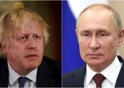 Johnson Expresses Concern to Putin Over Situation at Ukraine Border - London