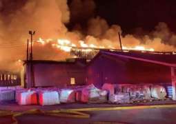 Fertilizer Plant in North Carolina Burns for Fourth Day - Fire Department