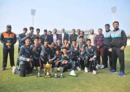 Riazullah Khan helps Khyber Pakhtunkhwa Whites clinch National U16 Cup title