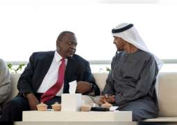 Mohamed bin Zayed receives President of Kenya