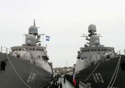 Some 20 Russian Warships of Caspian Flotilla Leave For Naval Exercises