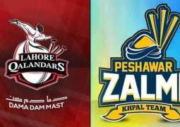PSL 7 Match 30 Lahore Qalandars Vs. Peshawar Zalmi Live Score, History, Who Will Win