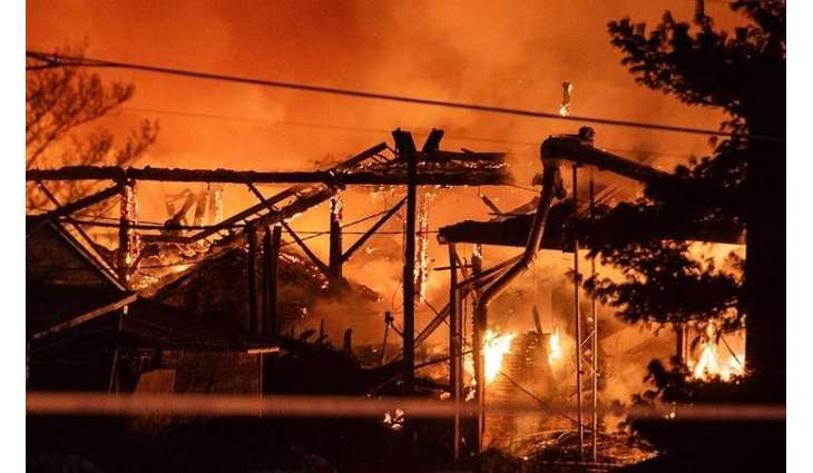 Thousands Urged to Evacuate as Blast Feared After Fertilizer Plant Fire in North Carolina