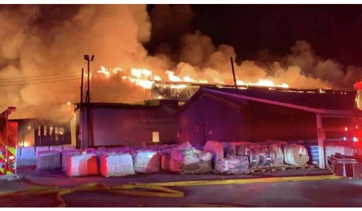 Fertilizer Plant in North Carolina Burns for Fourth Day - Fire Department