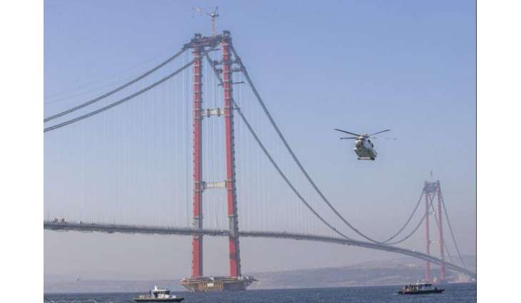 World's Longest Midspan Suspension Bridge Ready to Open in Turkey - Officials