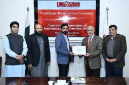 3-Day hands-on training on ‘Learning Technologies of Pasteurized and Flavored Milk’ concludes at UVAS