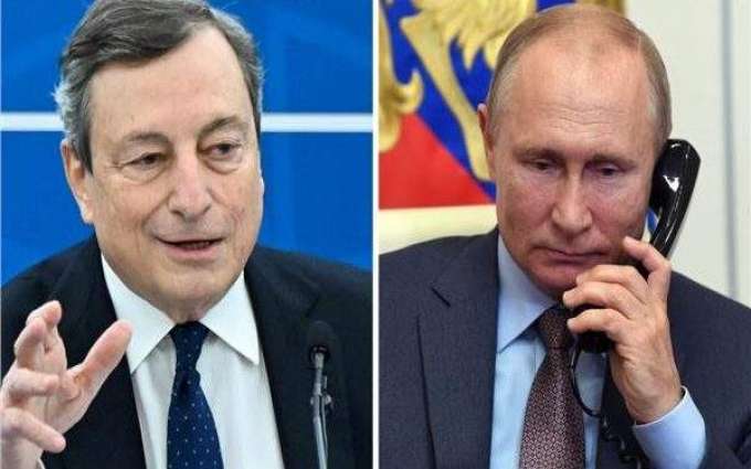 Putin, Draghi Discuss in Detail Long-Term Legally Binding Security Guarantees - Kremlin