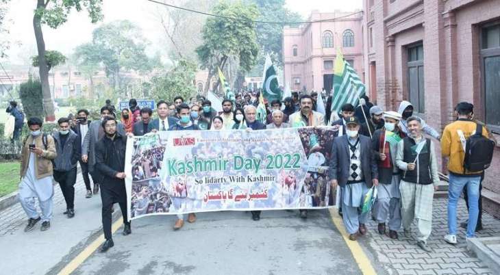Kashmir Solidarity Day observed at UVAS