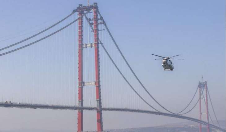 World's Longest Midspan Suspension Bridge Ready to Open in Turkey - Officials