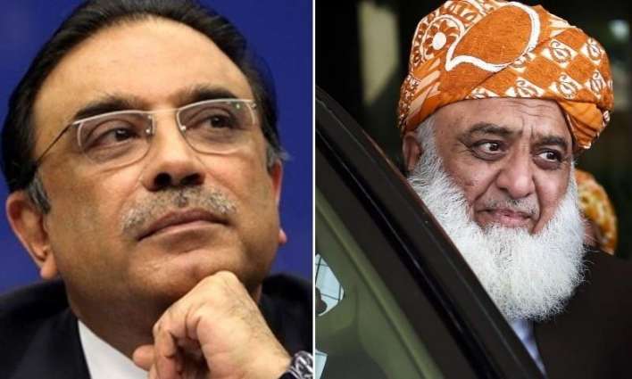 Zardari assures PDM Chief Maulana Fazl of full support on no-confidence motion